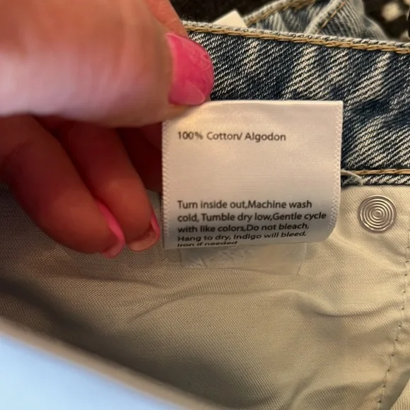 Insane Gene Rhinestone Fringe Cut Off Shorts - Picture 14 of 14